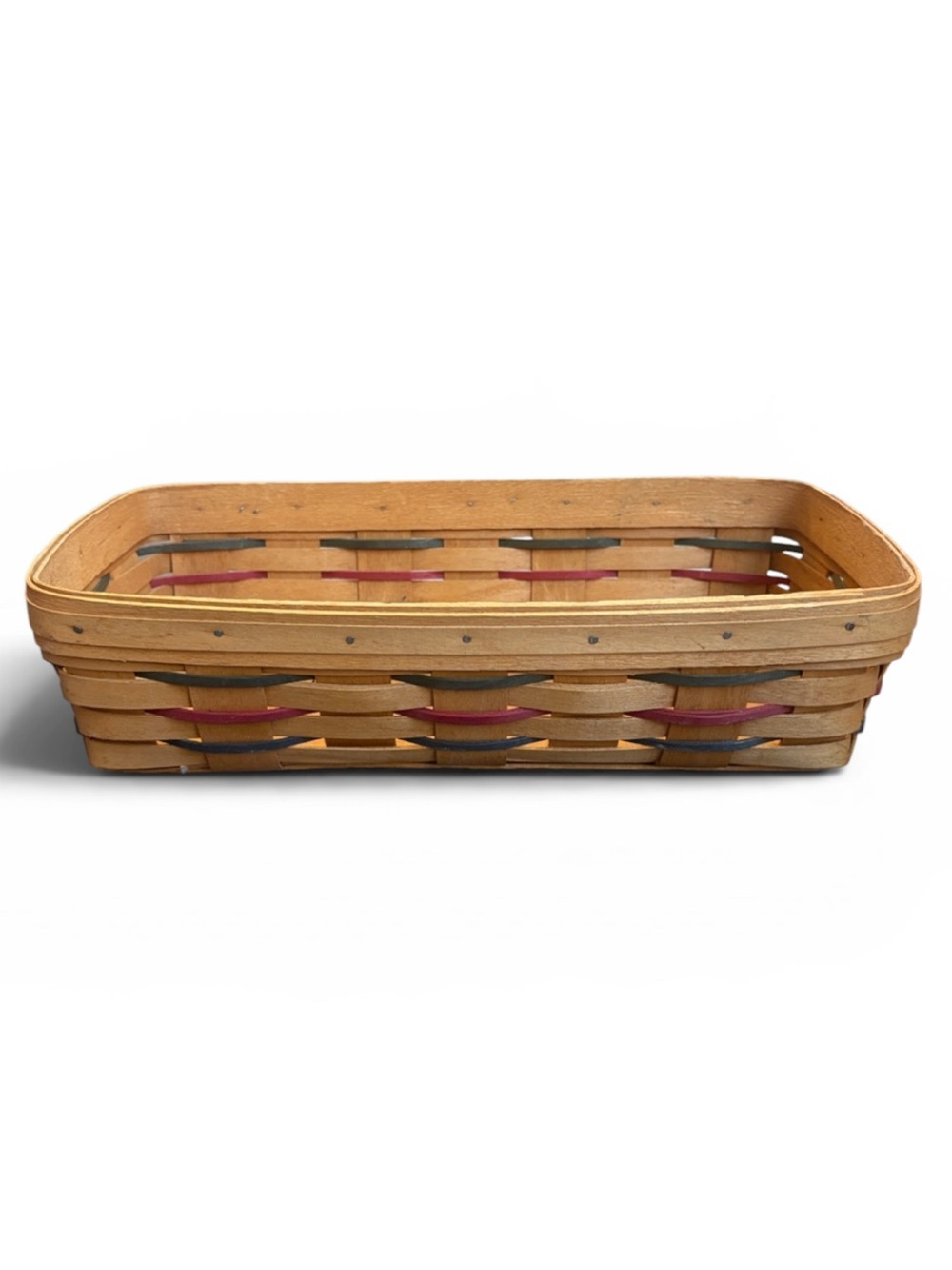Longaberger Woven Traditions Bread Basket 14.5” Vintage Rectangle